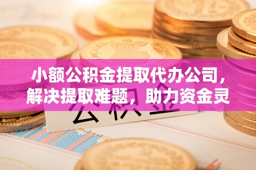 绥阳小额公积金提取代办公司，解决提取难题，助力资金灵活使用