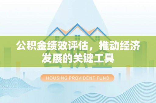 绥阳公积金绩效评估，推动经济发展的关键工具