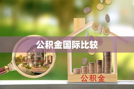 绥阳公积金国际比较