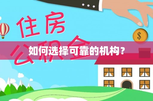 绥阳如何选择可靠的机构？