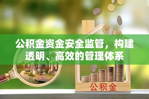 绥阳公积金资金安全监管，构建透明、高效的管理体系