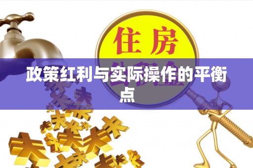 绥阳政策红利与实际操作的平衡点