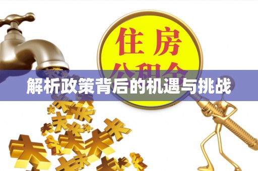 绥阳解析政策背后的机遇与挑战